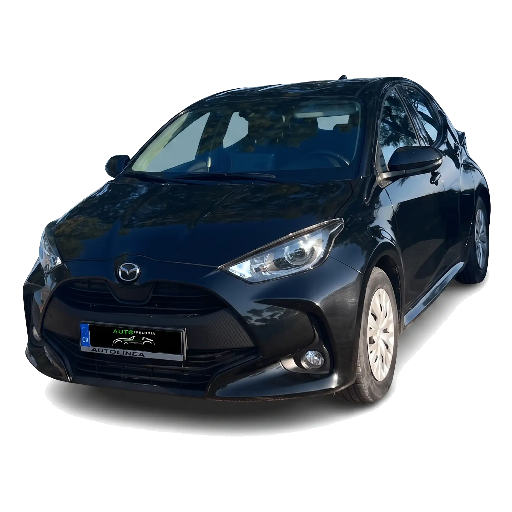 Mazda 2 Hybrid Automatic rental car in Kefalonia